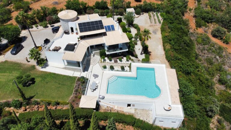 Stunning Hilltop 5-Bedroom Villa with Guest House, Pool, and Panoramic Sea Views